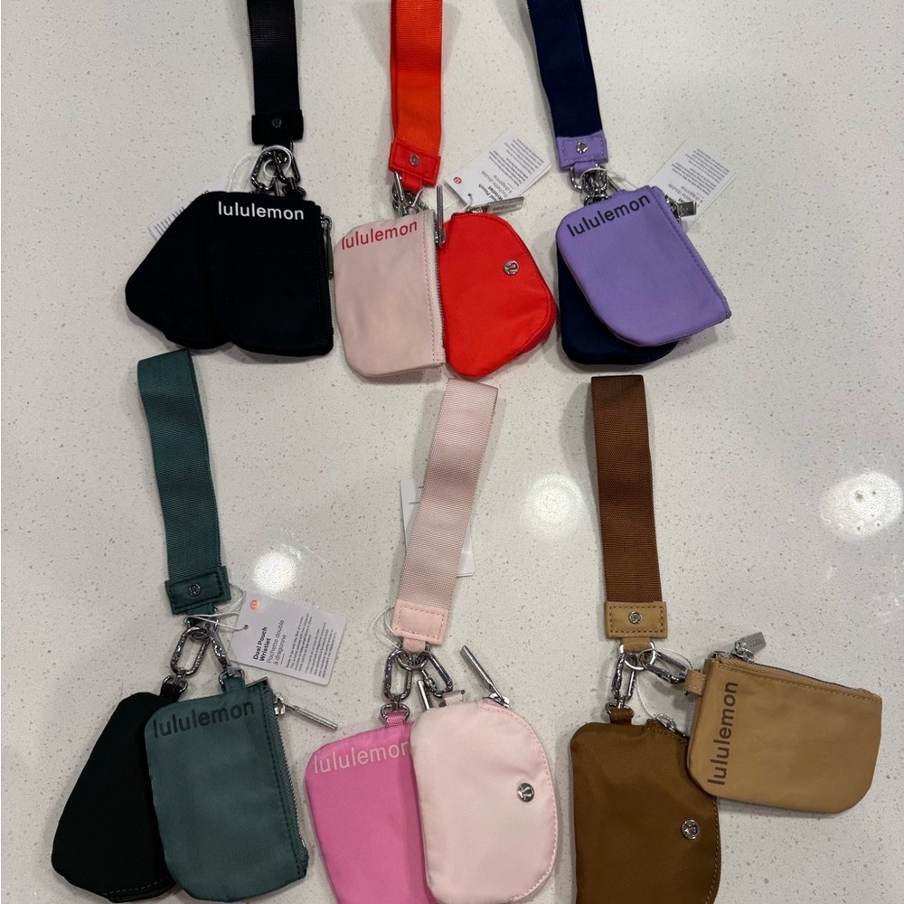 Dual pouch lululemon wristlet. Ask for availability before purchase thank you